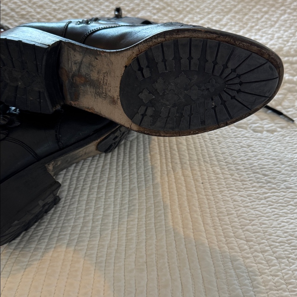 Vintage Valentino floral leather boots - Picture 5 of 5